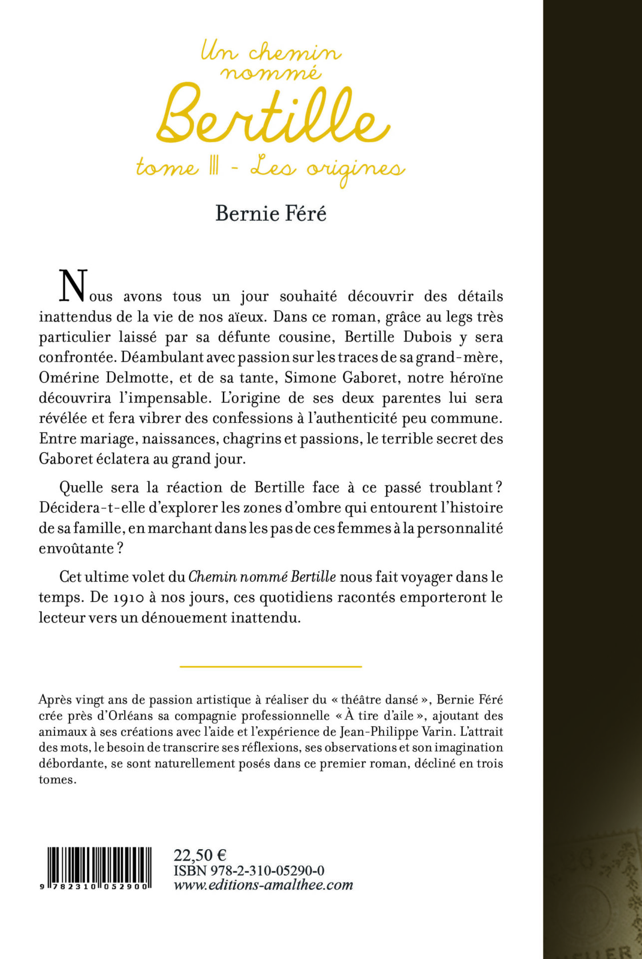 Un chemin nommé Bertille Tome 3 – Image 2