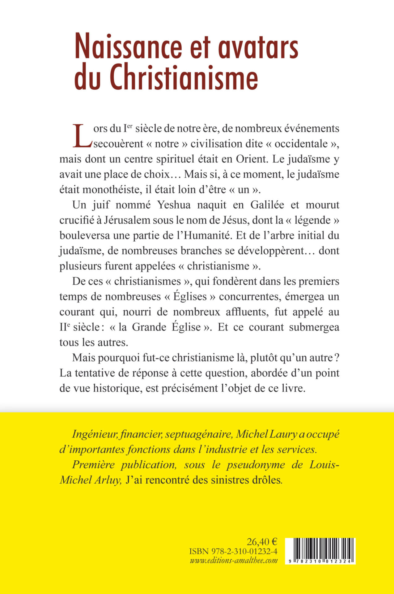 Naissance et Avatars du Christianisme – Image 2