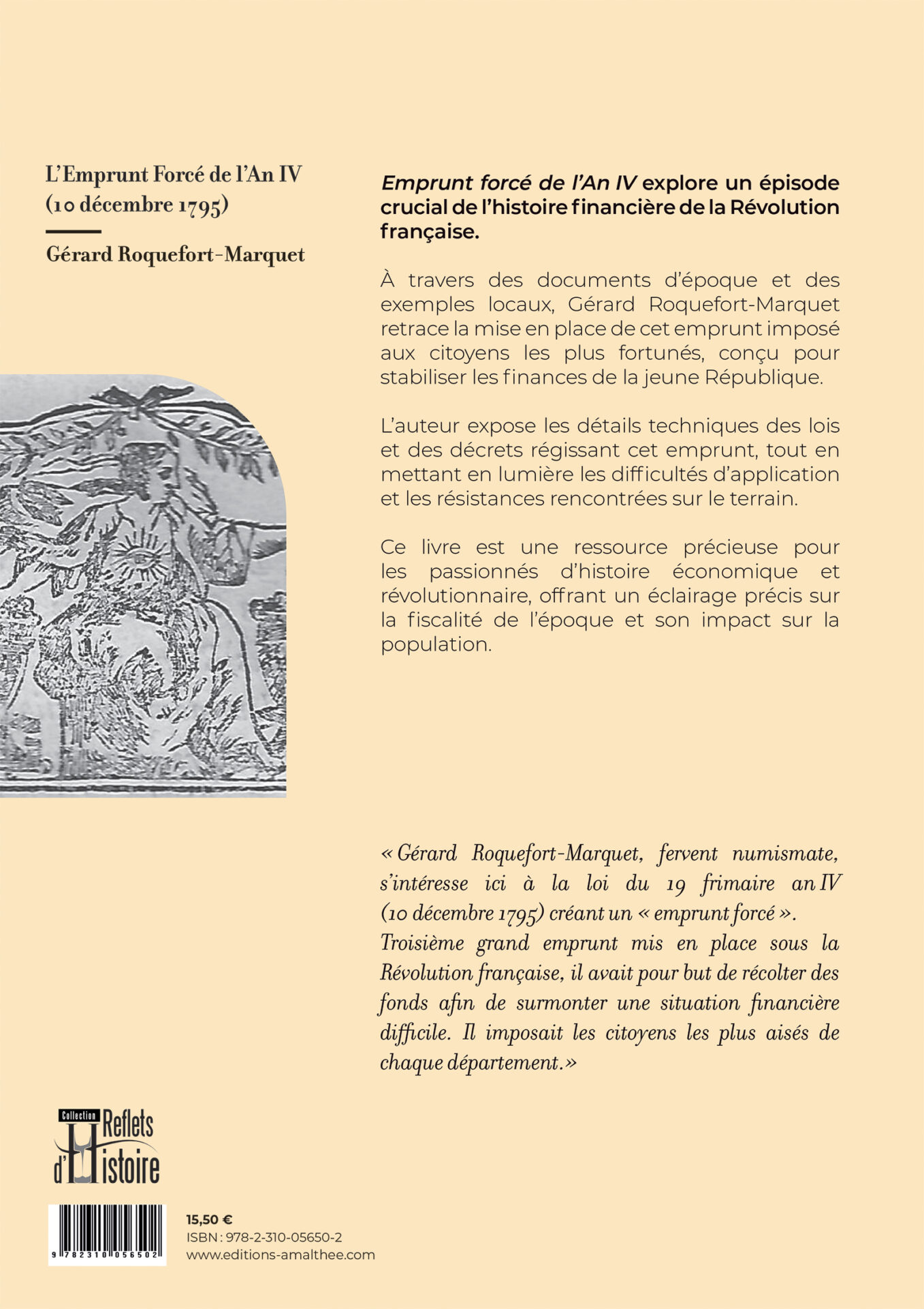 Emprunt Forcé de l'An IV ( 10 décembre 1795) – Image 2