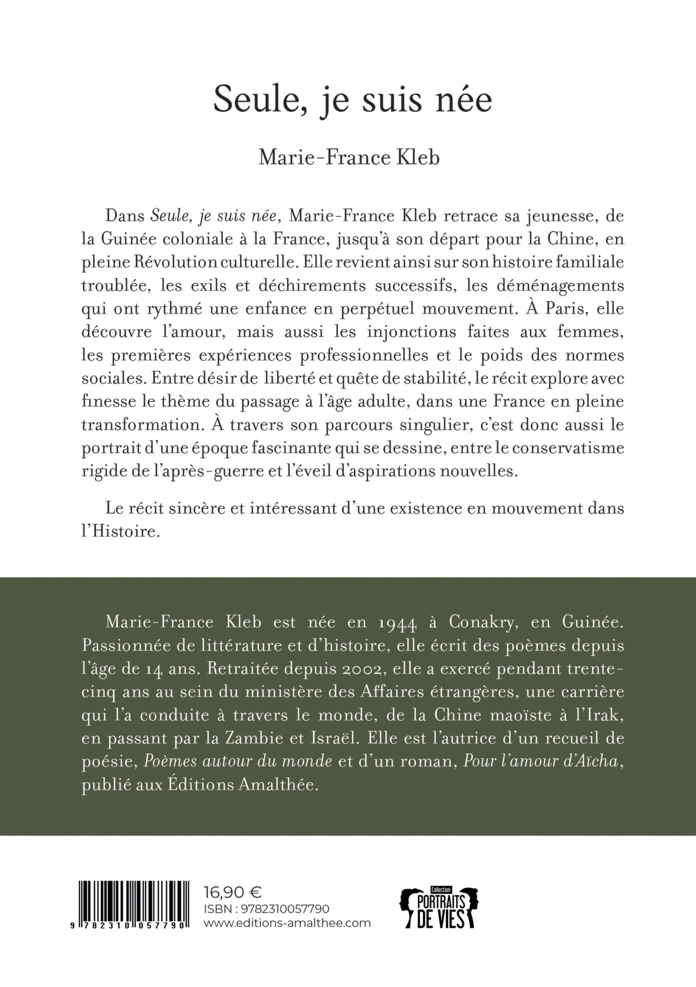 Seule, je suis née – Image 2