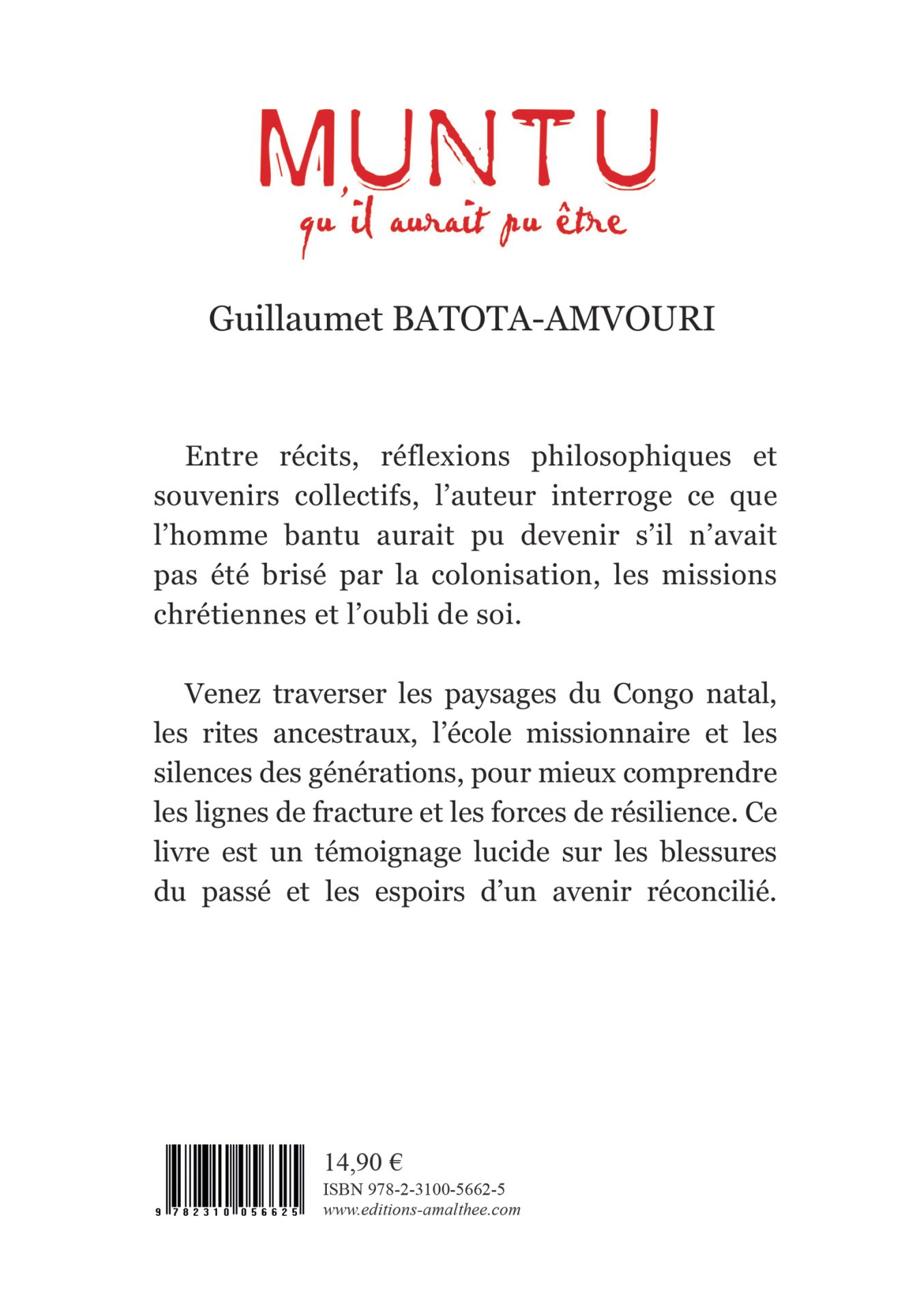 MUNTU QU IL AURAIT PU ETRE – Image 2